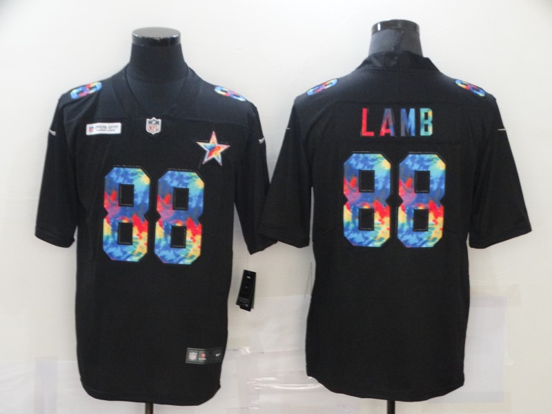 Men's Dallas Cowboys CeeDee Lamb #88 Black Alternate Jersey